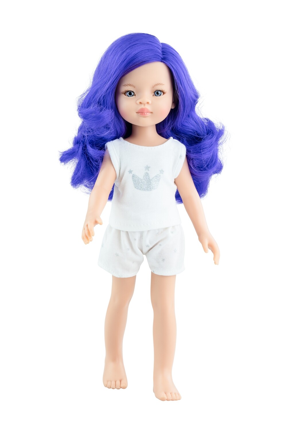 Кукла Мар с волосами ниже пояса в пижаме (Паола Рейна), 34 см