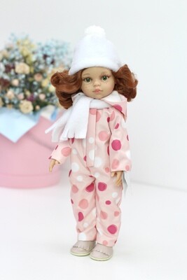 Кукла Кристи в демисезонном комбинезоне,  Паола Рейна , 34 см