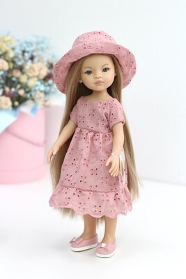 Кукла Маника с волосами до щиколоток (Рапунцель) в шикарном образе (пижама в комплекте), Паола Рейна, 34 см