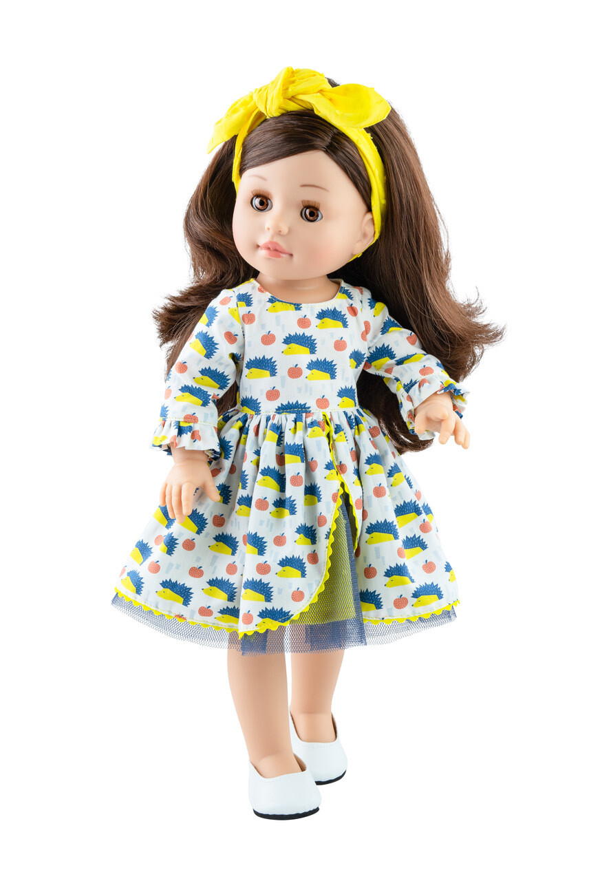 Кукла Эмили с закрывающимися глазками, Paola Reina, 42 см. Фирменная коробка