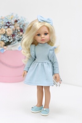 Кукла Клаудия в стильном образе (пижама в комплекте), Паола Рейна, 34 см