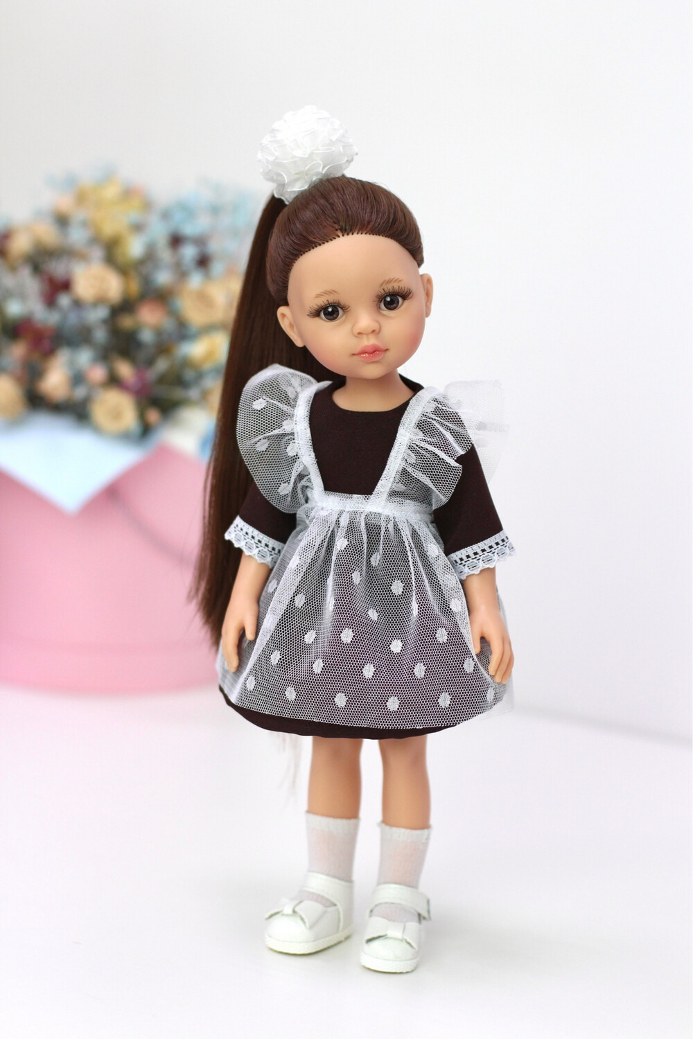 Кукла Кэрол Рапунцель школьница (пижама в комплекте) (Паола Рейна), 34 см