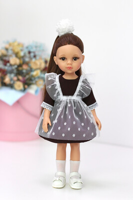 Кукла Кэрол Рапунцель-школьница с длинными волосами (пижама в комплекте) (Паола Рейна), 34 см