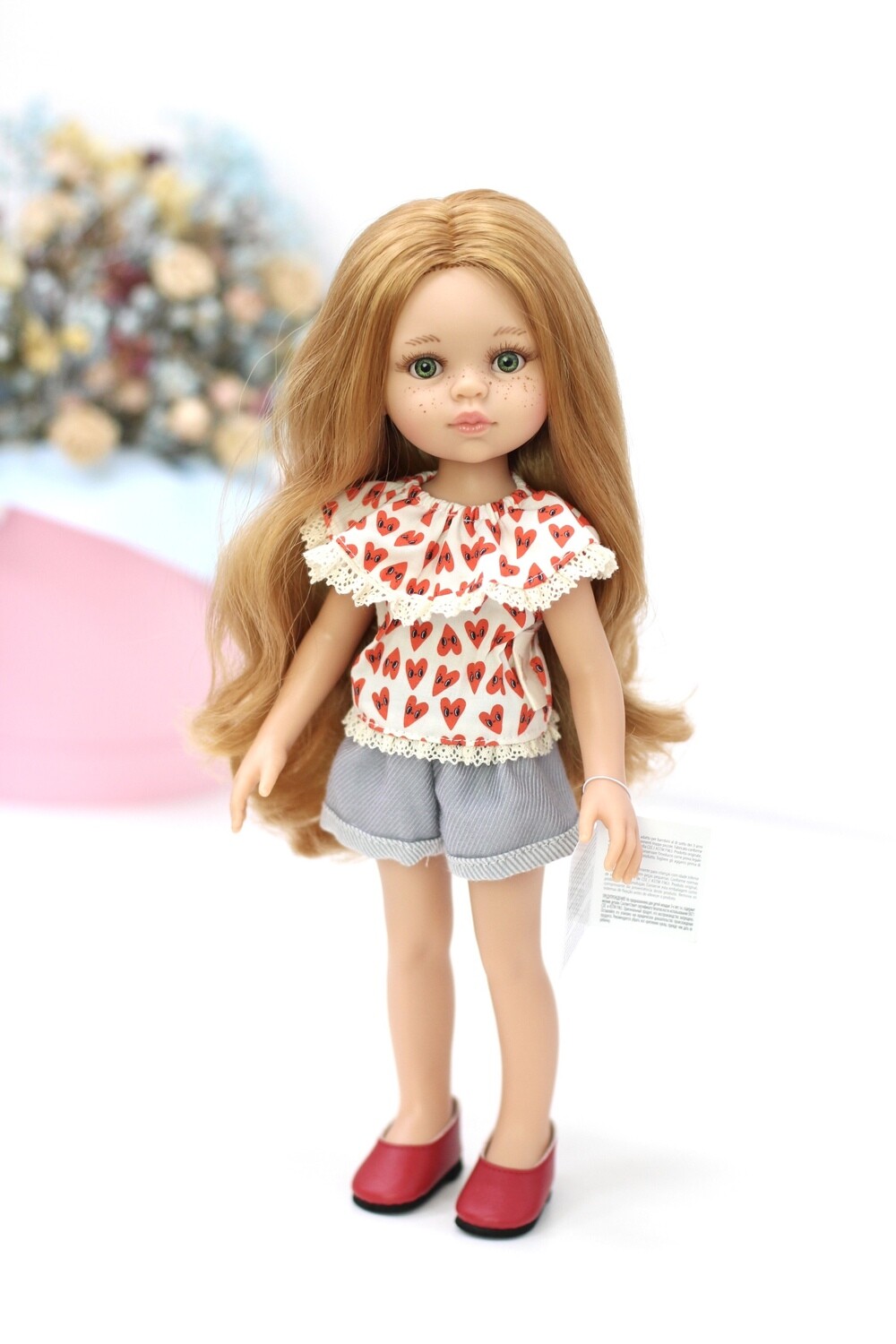 Кукла Даша с волосами до колен, Паола Рейна (в фабричном наряде), 34 см