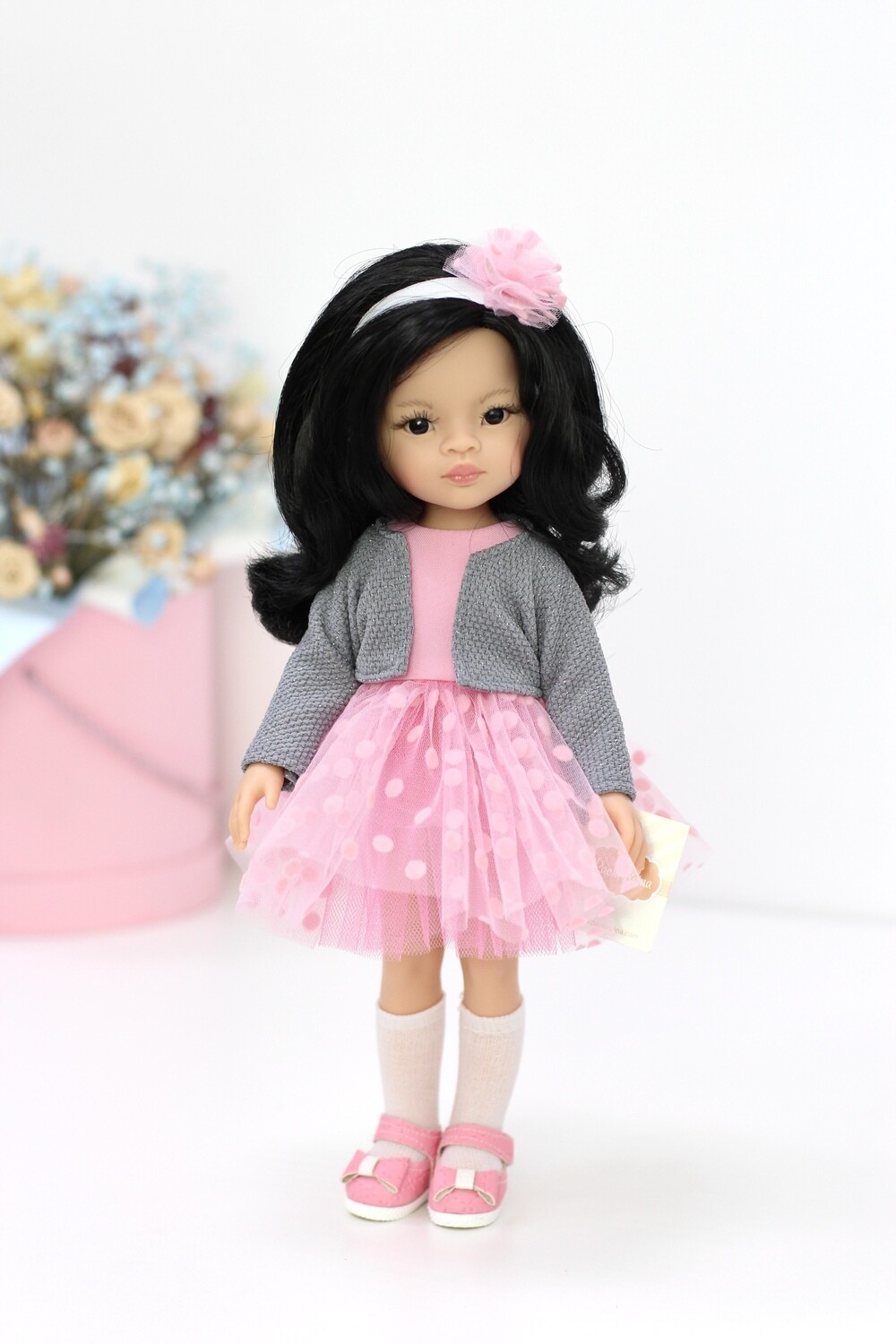 Кукла Лиу в нарядном образе Паола Рейна, 34 см