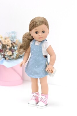 Кукла Эмма с закрывающимися глазками, Paola Reina, 42 см. Фирменная коробка