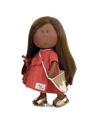 Кукла-мулатка Мия, Mia, Nines d'Onil, 30 см. Упаковка фирменная коробка