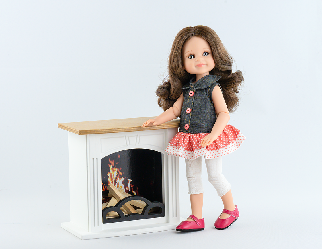 Шарнирная кукла Салю (в фабричном наряде) Paola Reina, 34 см