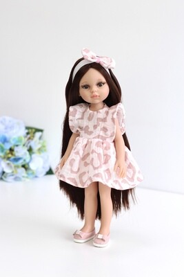 Кукла Кэрол Рапунцель с волосами до щиколоток в муслиновом платье 
