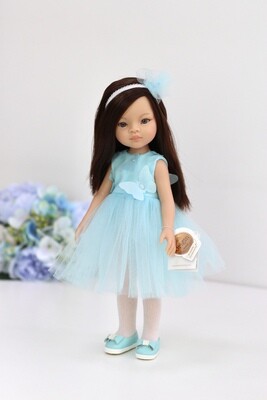 Кукла Мали в нарядном платье 