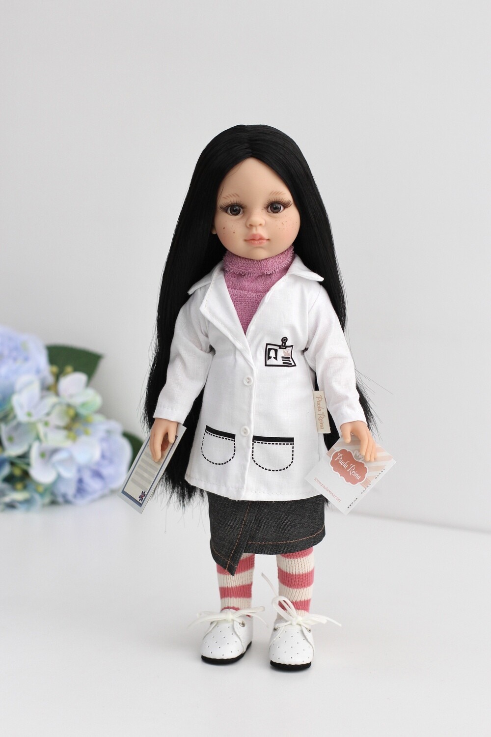 Кукла Эстела врач, Paola Reina Паола Рейна (в фабричном наряде), 34 см