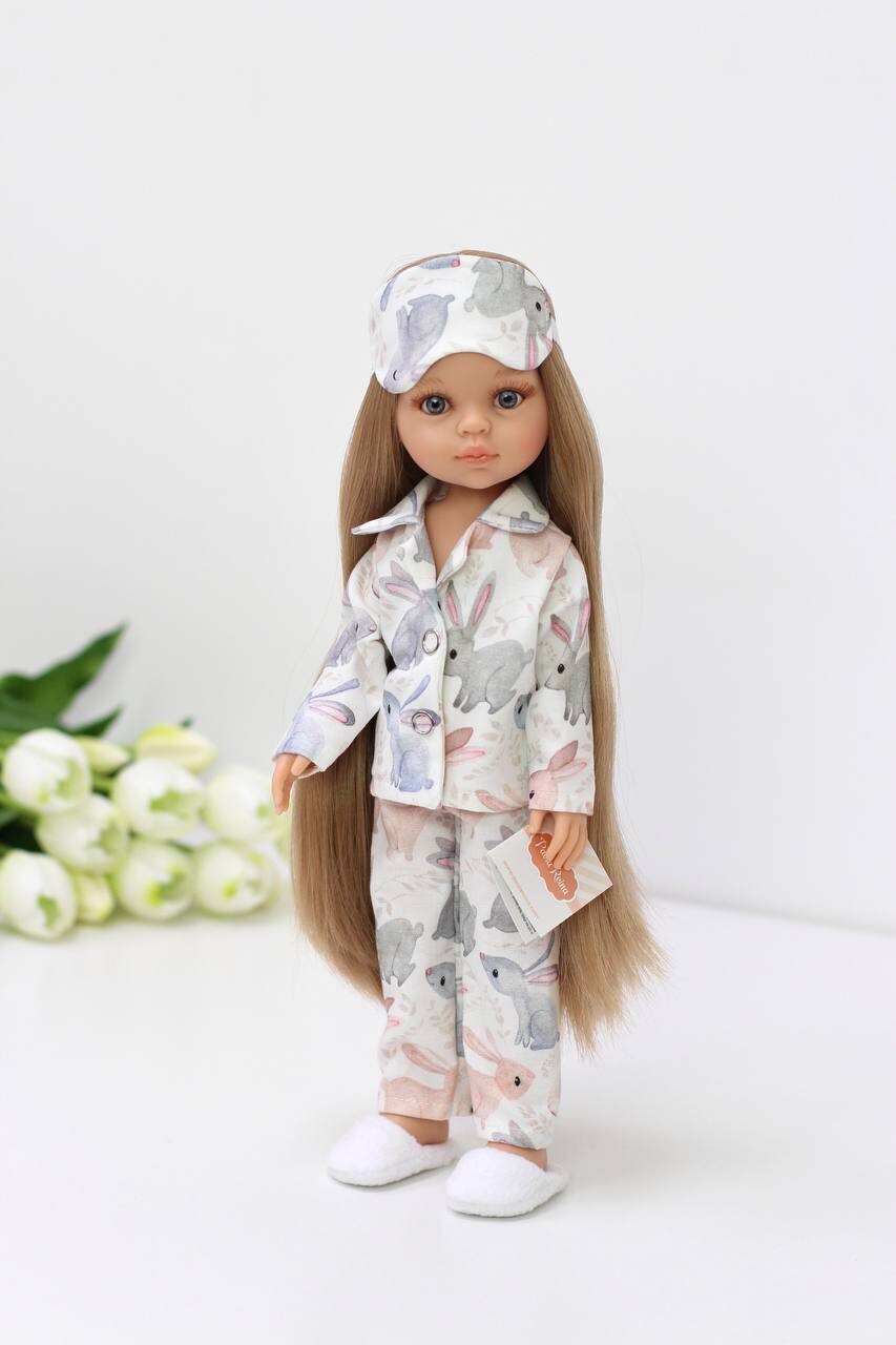 Кукла Карла Рапунцель в пижаме 