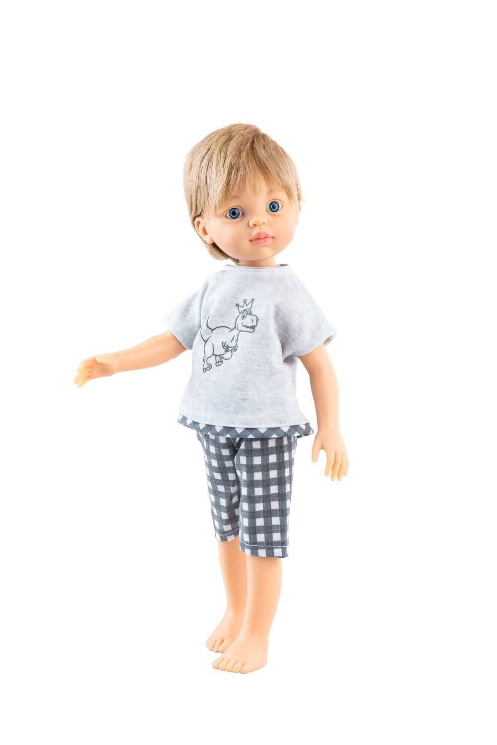 Кукла-мальчик Иван в пижаме (Паола Рейна), 34 см