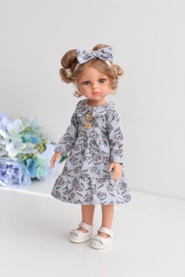 Кукла Валерия в платье 
