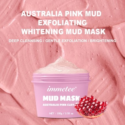 Luxury Australian Pink Clay Porefining Face Mask