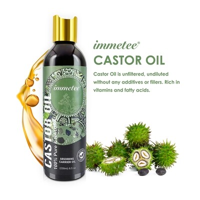 Immetee 100% Organic Castor Oil