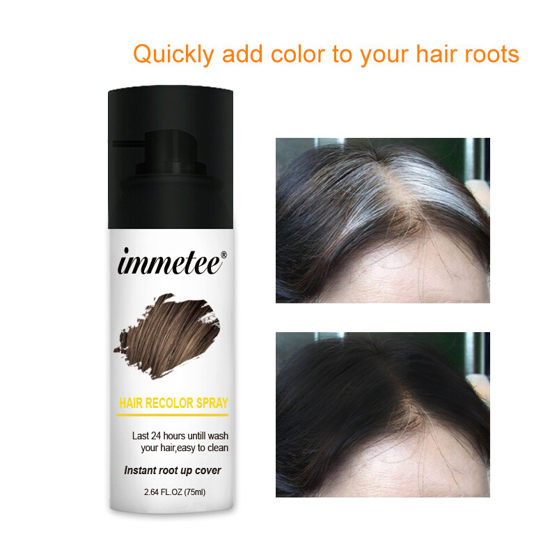 Immetee Hair Colour Spray - Root Touch Up Spray