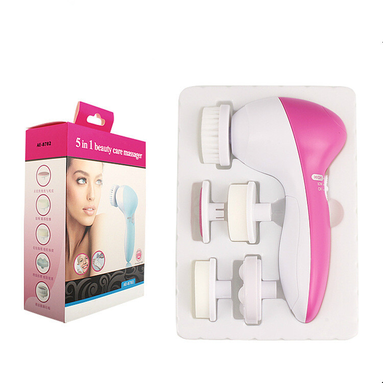 5 In 1 Facial Cleansing Brush Set