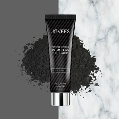 JOVEES ACTIVATED CHARCOAL DETOXIFYING EXFOLIATOR 100g