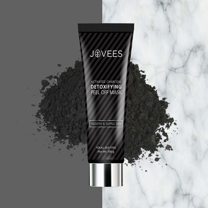 JOVEES ACTIVATED CHARCOAL DETOXIFYING PEEL OFF MASK - 100g