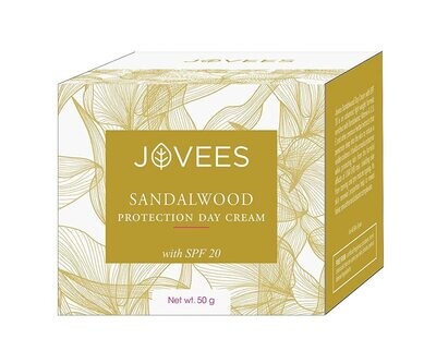 Jovees Sandalwood Protection Day Cream - (SPF 20) - 50g