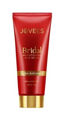 Jovees Herbal Bridal Brightening Face Scrub - 100 ml