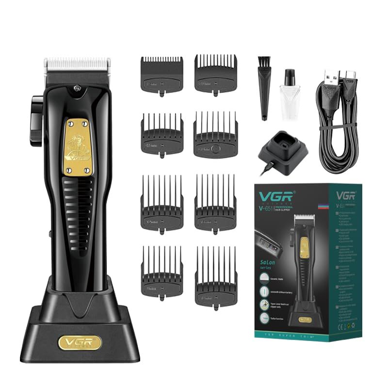VGR V-651 CORDLESS PROFESSIONAL HAIR CLIPPER