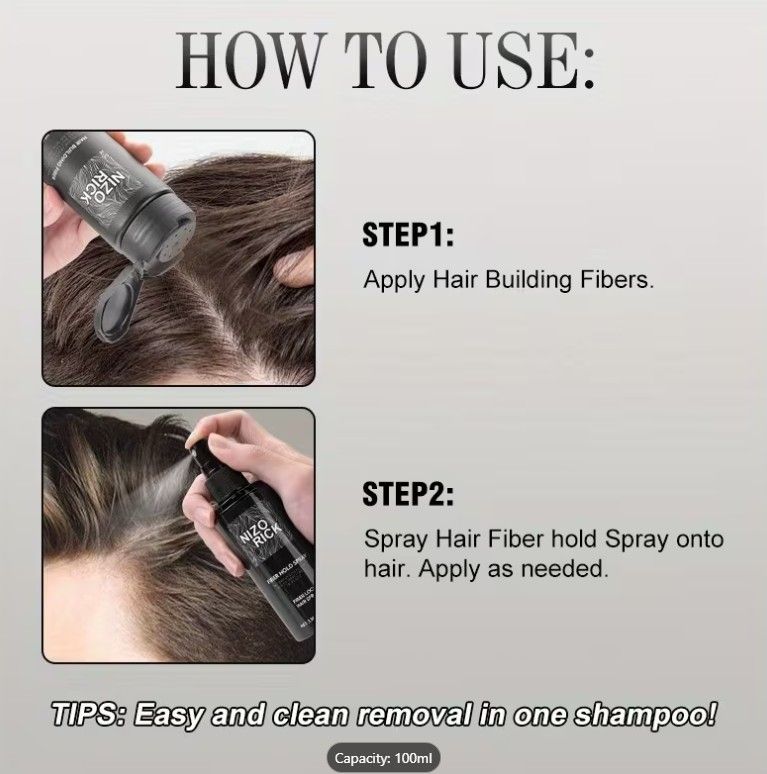 Nizo Rick Fiberhold Spray - 100ml