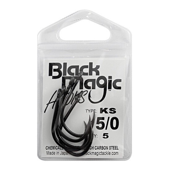KS 5/0 Black Hooks
