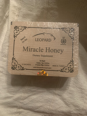 Leopard Miracle Honey - 12 Sachets