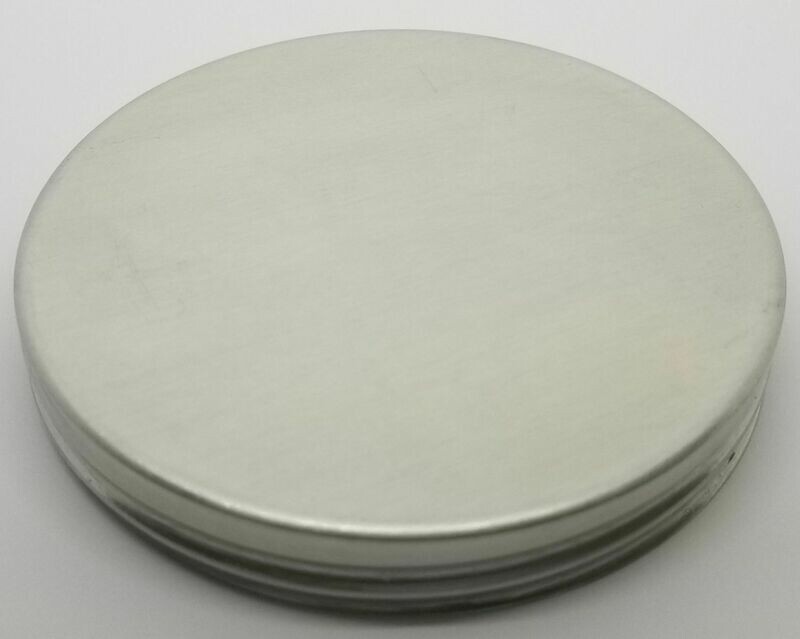 LIMITED STOCK -- 3-7/16" Regular Coffee Jar Lid Aluminum Hoosier MISSION Sellers antique vintage