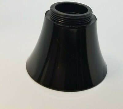 Black MOUTHPIECE for Kellogg, WESTERN ELECTRIC, Stromberg Carlson, Wall Phone antique vintage retro old telephone cup Plastic