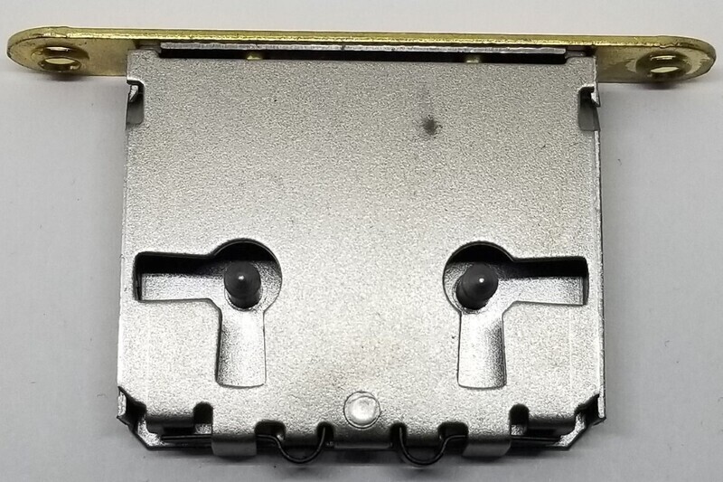 1-5/8" tall 1-7/8" wide Full Mortise Door 3 way Drawer Lock with Key cabinet china antique vintage retro