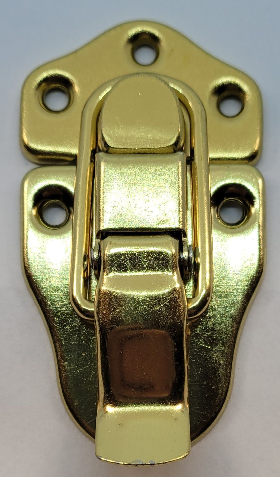 3-1/4" Steel Drawbolt Antique Brass Nickel Steel Black lock latch fastener trunk 