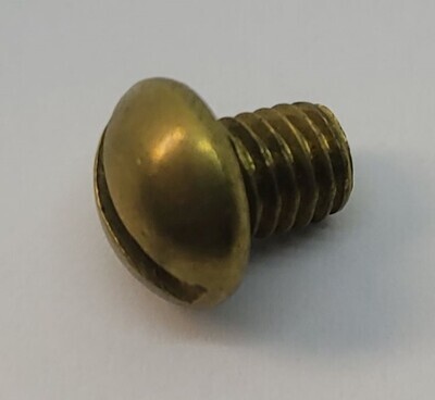 Brass Slotted Round Head BELL SCREW Antique Phone oak wall telephone vintage retro
