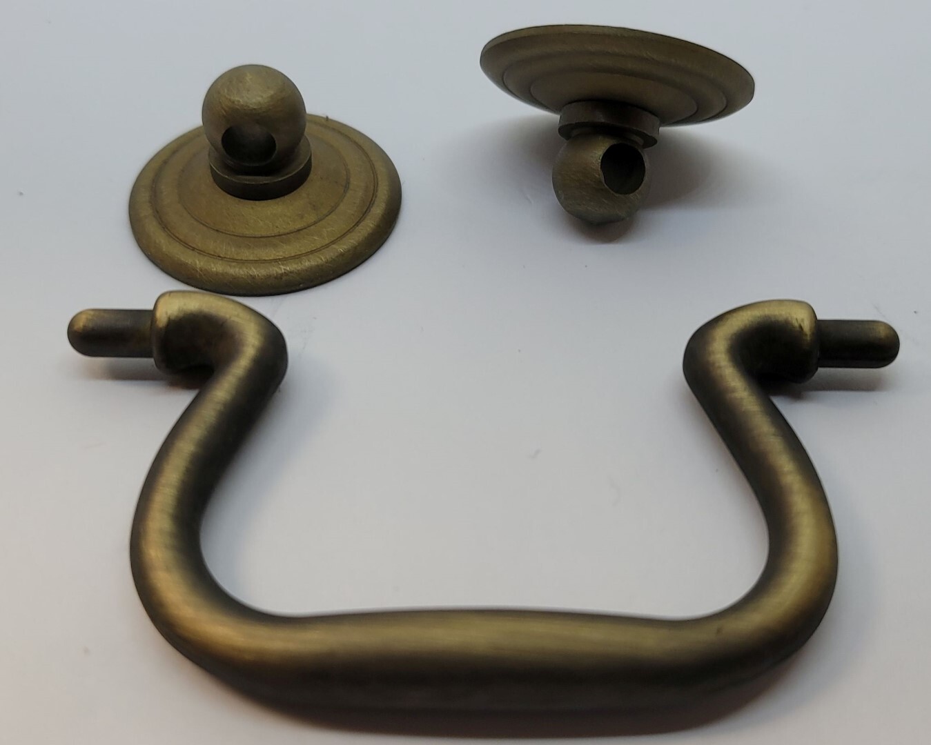 Brass Bail Pulls, 1920's style, 3 - Paxton Hardware