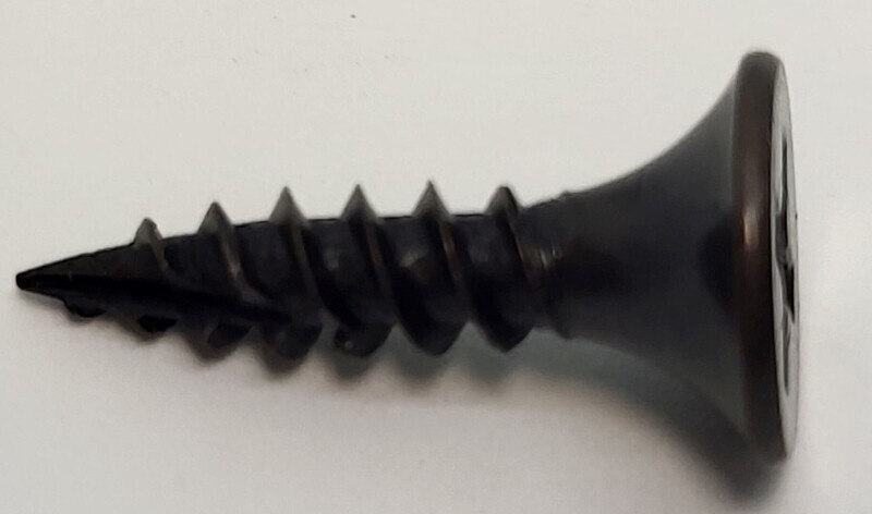 #8 x 5/8" (#6 screw size) Flat Head Phillips Screw Bronze Steel wood fancy decorative antique retro vintage