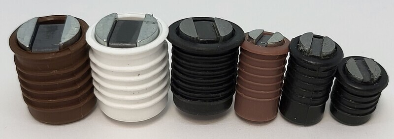Drill Drive Cylinder Round Magnet Catch tap in heavy duty strong door lock mailbox cabinet 1/2 3/8 brown black white curio china stereo glass