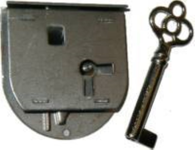 Half Mortise Drawer or Left Hand Door Lock
