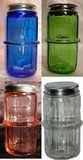 Hoosier Spice, Sugar, Coffee, Tea Jars
