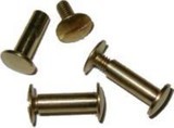 (LIMITED STOCK) -- Brass Screw post 5/8"