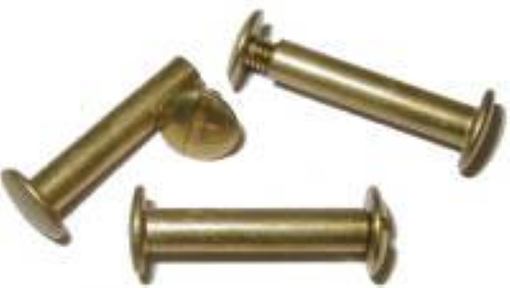 (LIMITED STOCK) - Brass Screw post 1"
