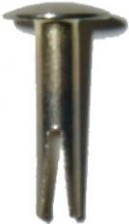 Split Rivets - Brass Plated - 11/16"