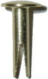 Split Rivets - Brass Plated - 5/8"