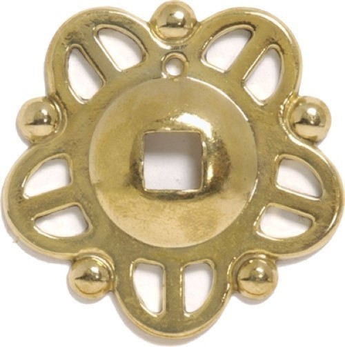 Pierced Backplate - Brass