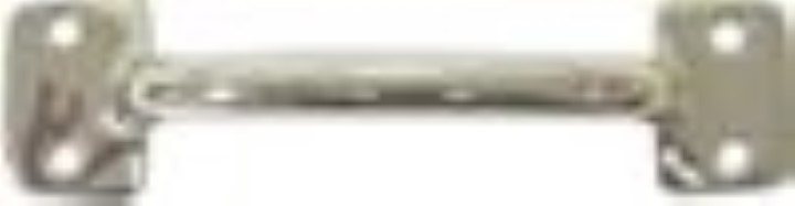 Polished Nickel Plated File Cabinet Drawer Pull