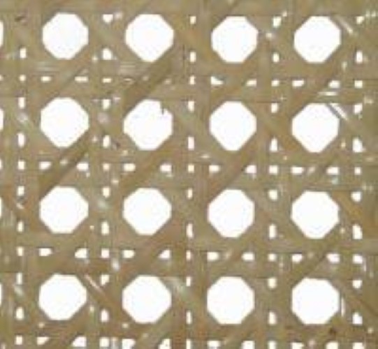 1/2" fine Un-bleached pre-woven cane webbing - Sold by the Foot. 14 16 18 24 Inches Wide chair seat weave spline
