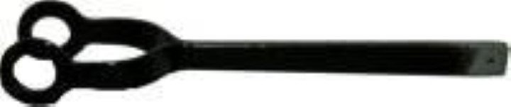 (OUT OF STOCK) - Universal Receiver Hook - Black Iron - Oak Wall Phone