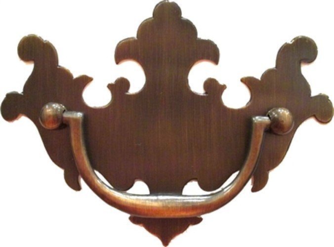 Chippendale Style Drawer Pull with 3