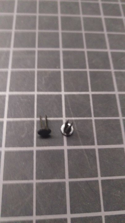 New Old Stock Black finished split rivets 5/16 x 3/16ths